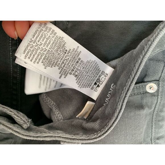 Michael Kors, gray skinny jeans, size 8 - Picture 3 of 5